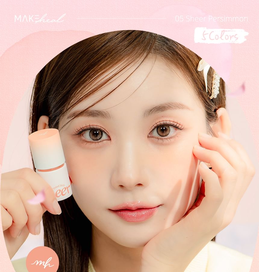 MAKEheal - Getinte Sheer Stick - 5 kleuren