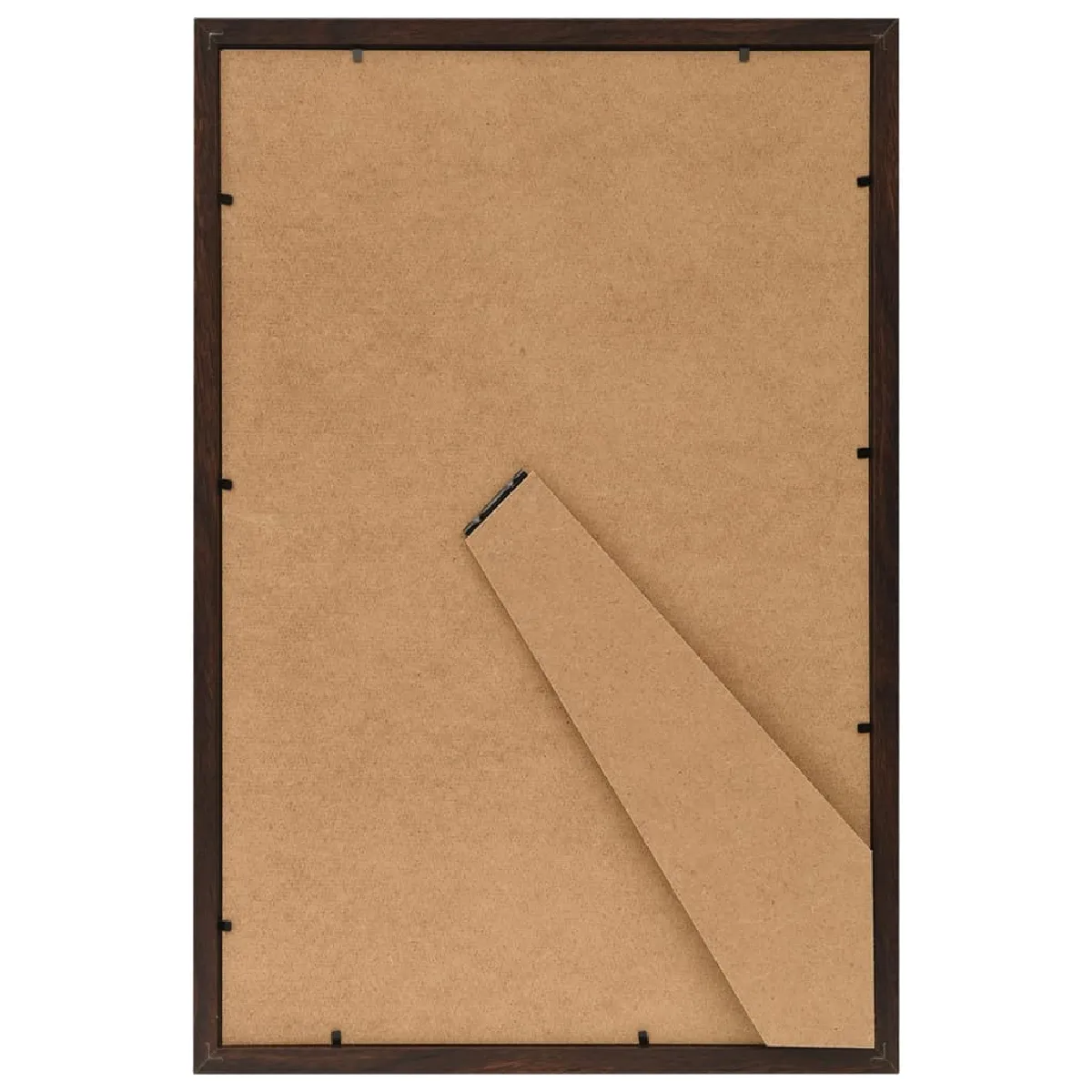 vidaXL Collage de cadres photo Noir 3 pcs