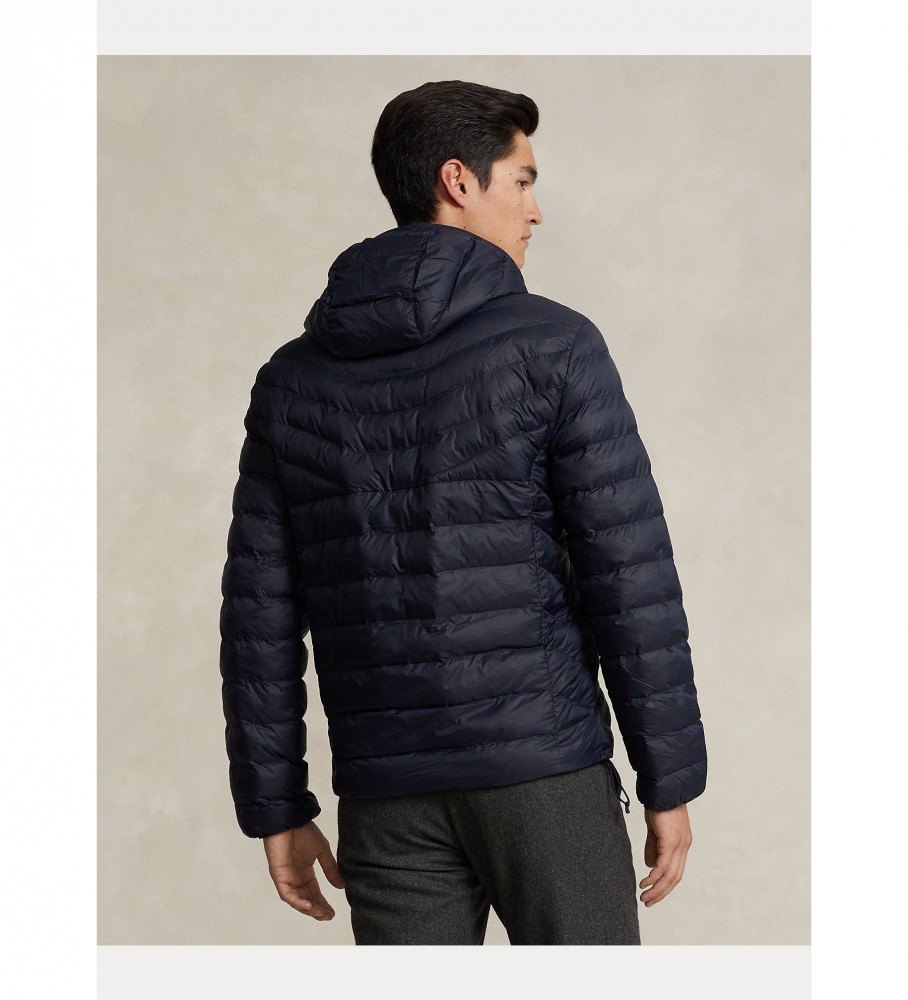 Jaqueta dobrável impermeável Ralph Lauren, azul marinho