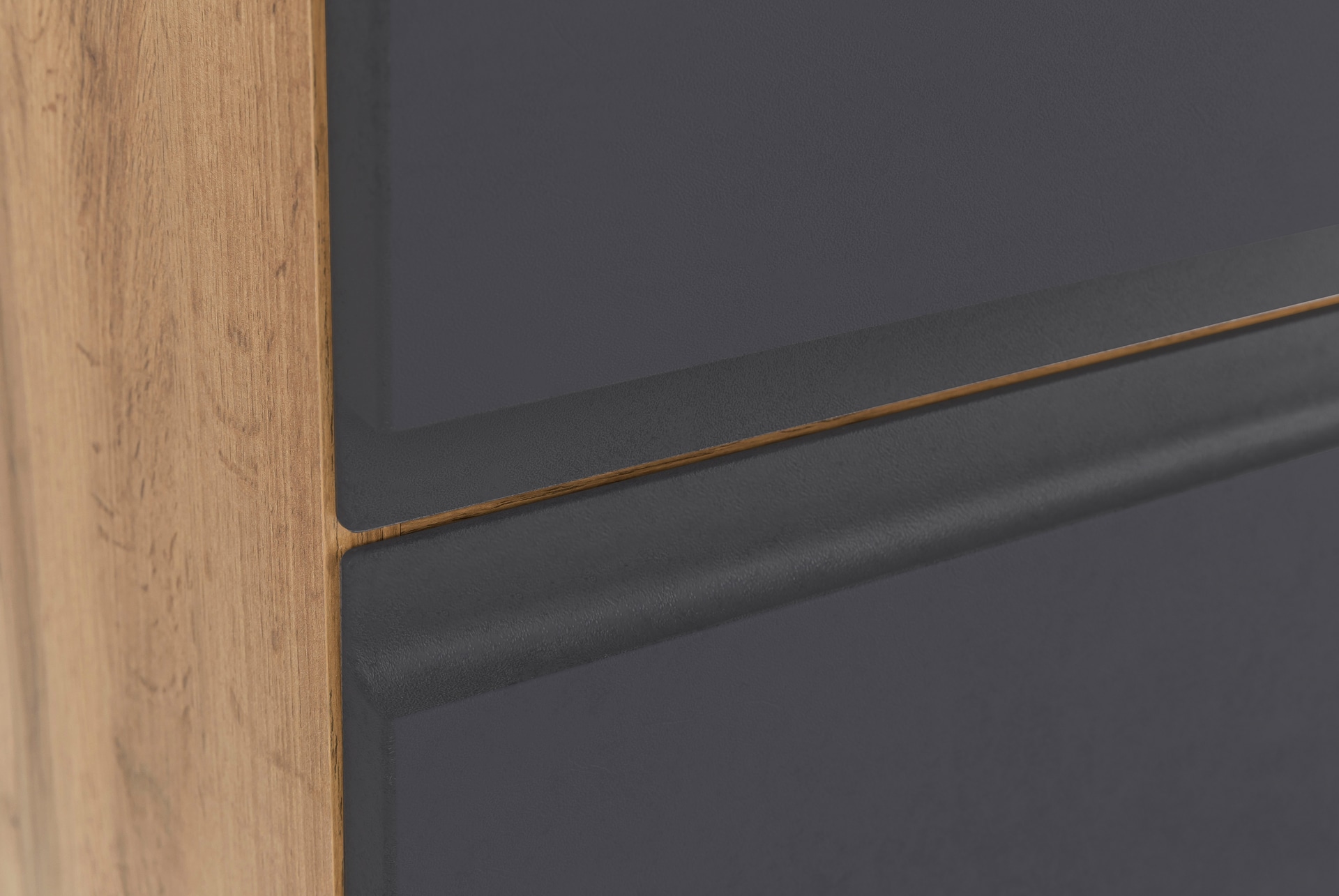 Bad-Hochschrank GENT grau
