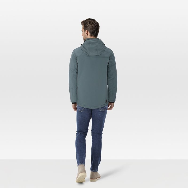 Kjelvik Thom - Softshell jas - Blauw - 2XL