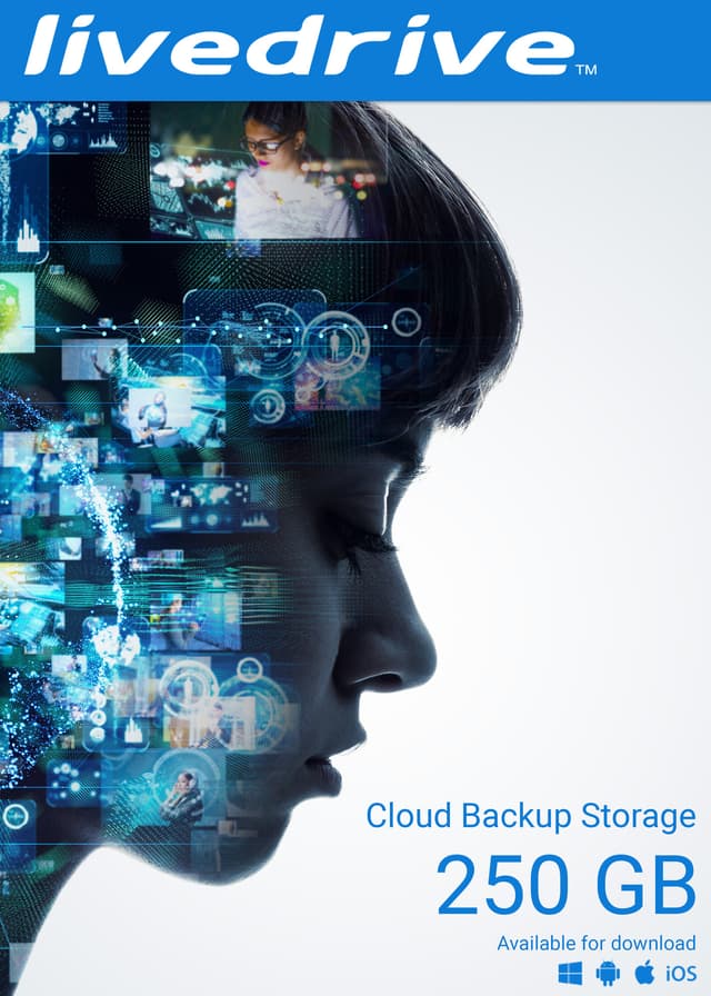 Livedrive Cloud Backup Storage 250GB