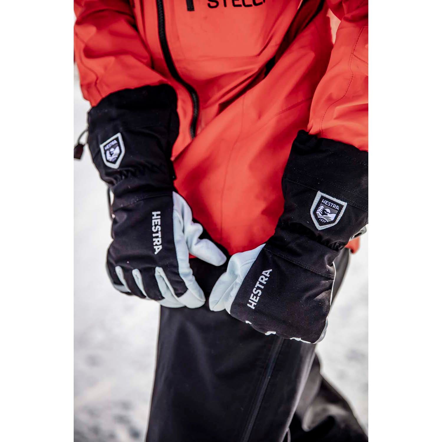 Hestra  Army Leather Heli Ski 5-Finger