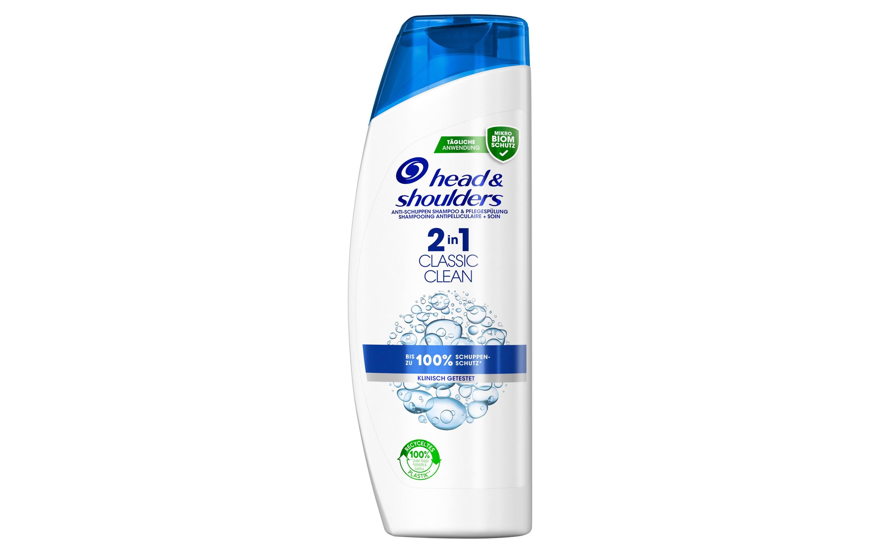 Shampoo Anti-Schuppen 2in1 classic clean 400 mlHochwertiges Haarshampoo für gesunde Haare