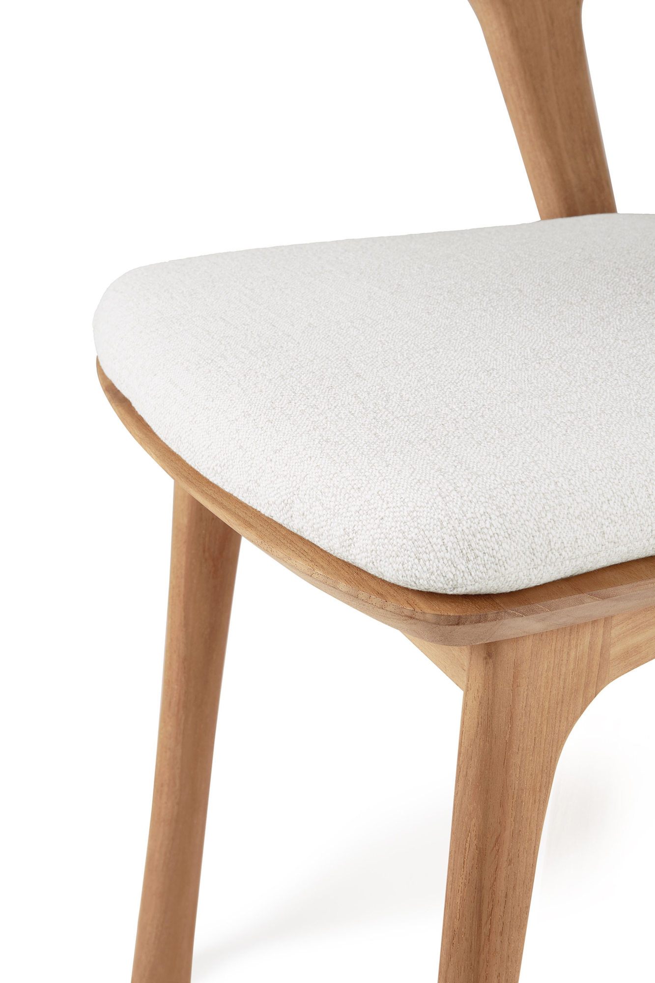 Zitkussen voor Teak Bok tuinstoel - off white