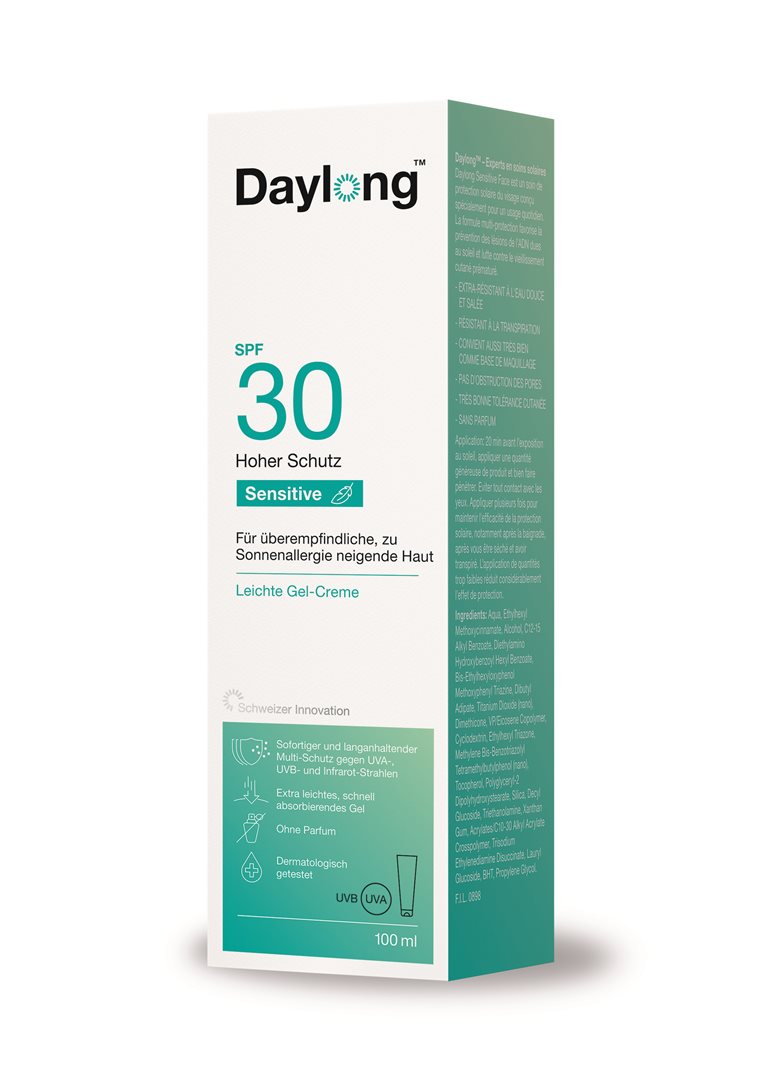DAYLONG Sensitive Gel-Creme SPF 30 100 ml