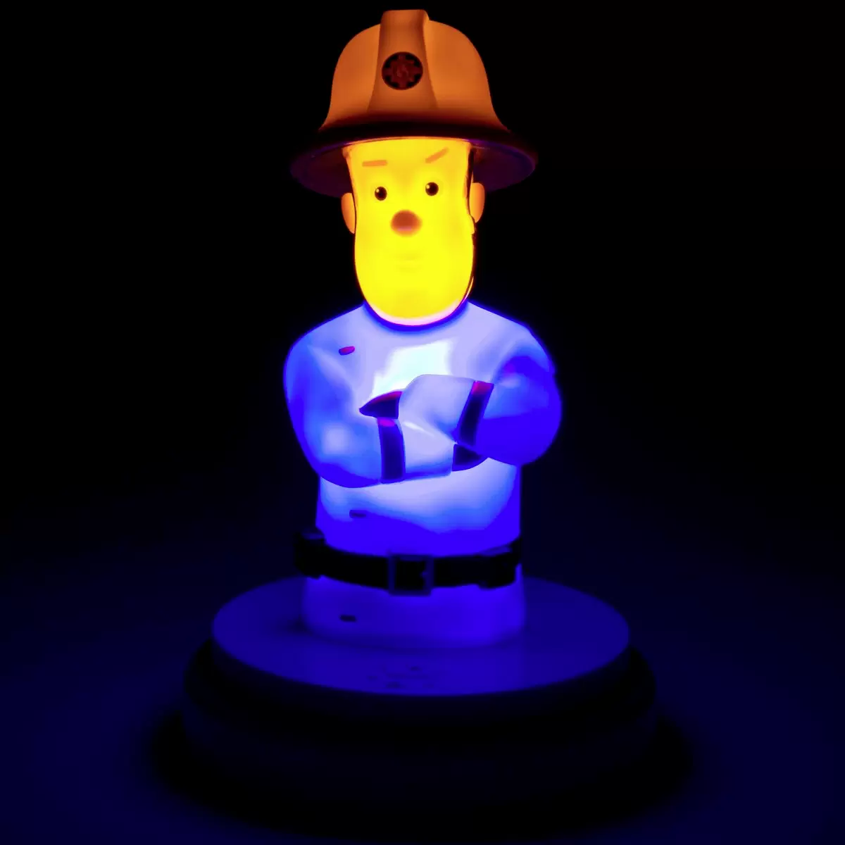 Baby LED Nachtlicht Fireman ALECTO blau,weiss