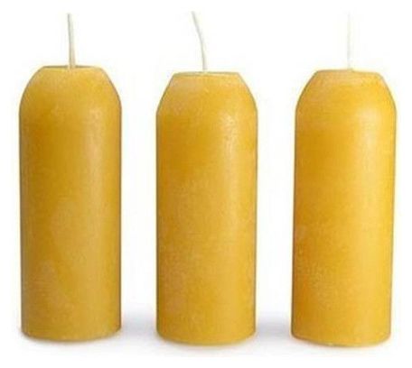 3 Bougies cire d'abeille pour ORIGINAL LANTERN - 12/15 heures - Uco