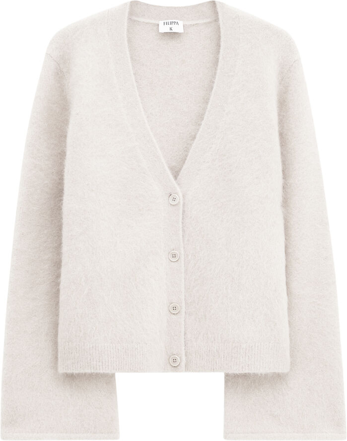 Filippa K Fluffy Cardigan Canvas bei