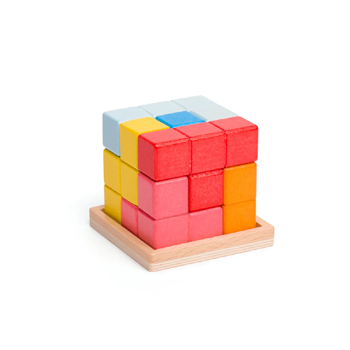Bigjigs Toys Lock-a-Cube