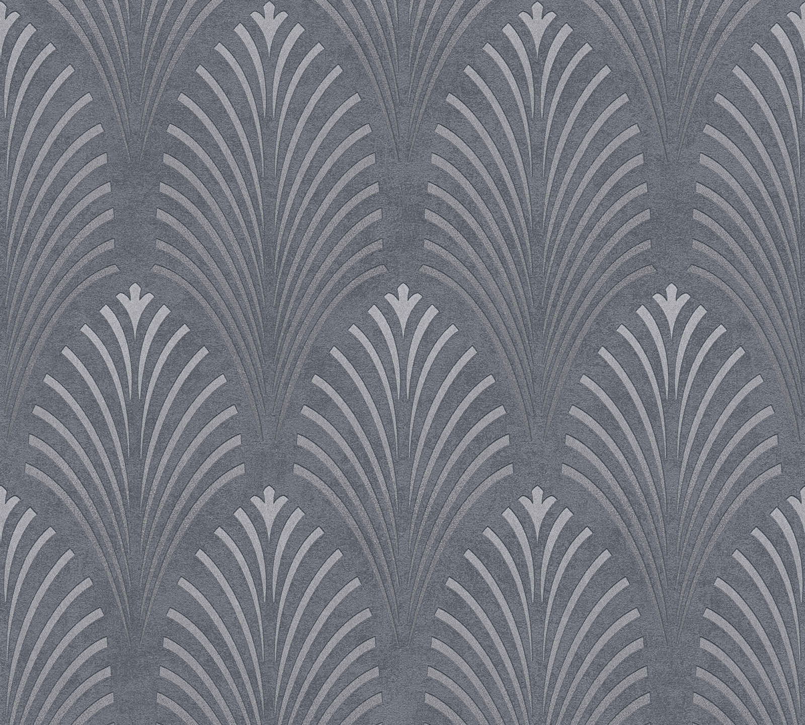 Vliestapete POP STYLE - schwarz-silber - 10 Meter