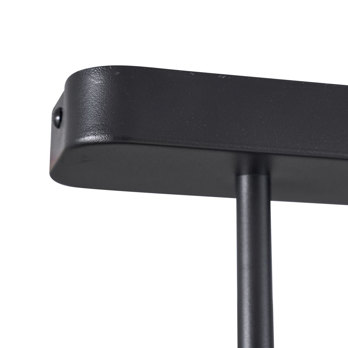 Afgeronde plafondspot zwart GU10 35mm 2-lichts draai- en kantelbaar - Kate