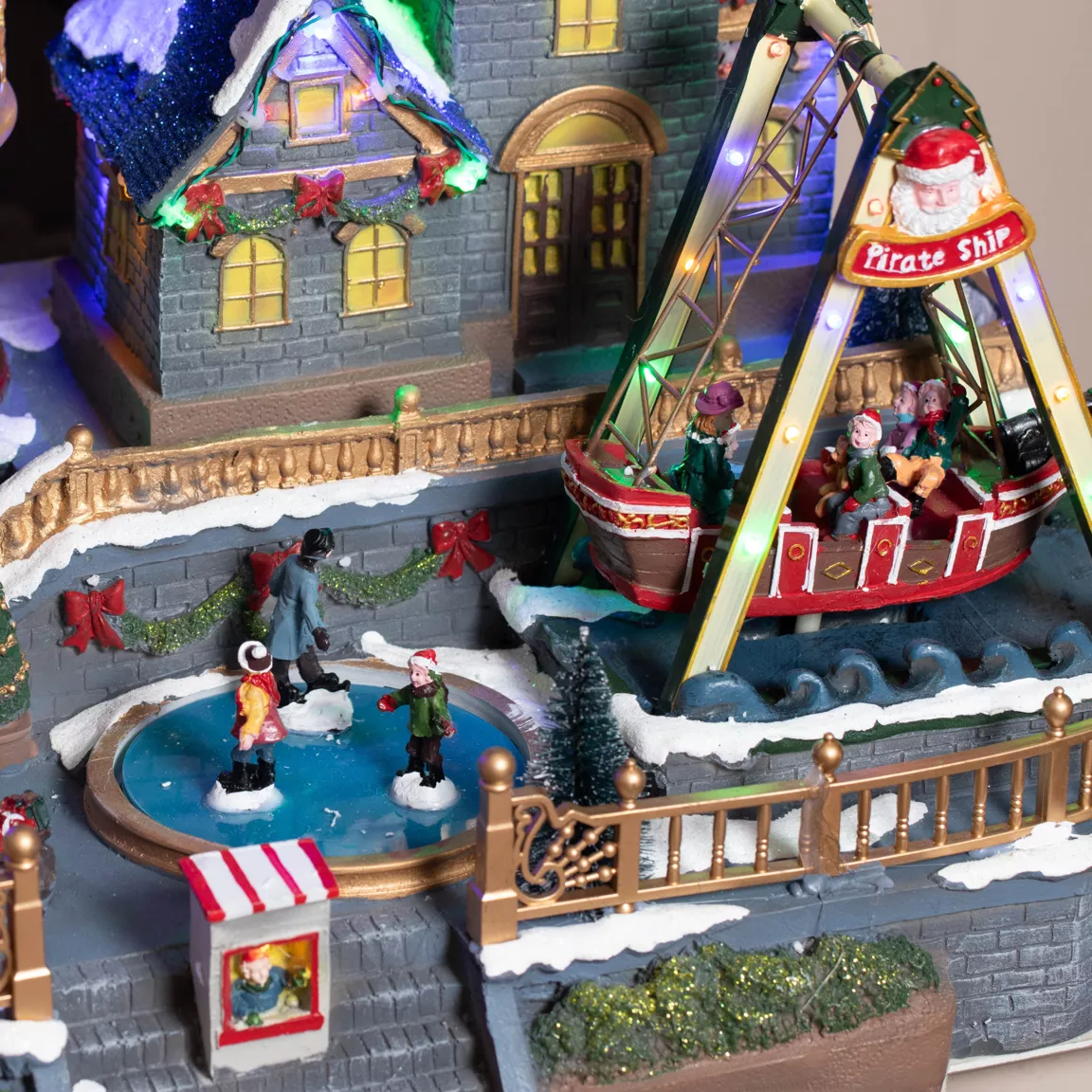 Village de Noël lumineux et musical Fête Foraine