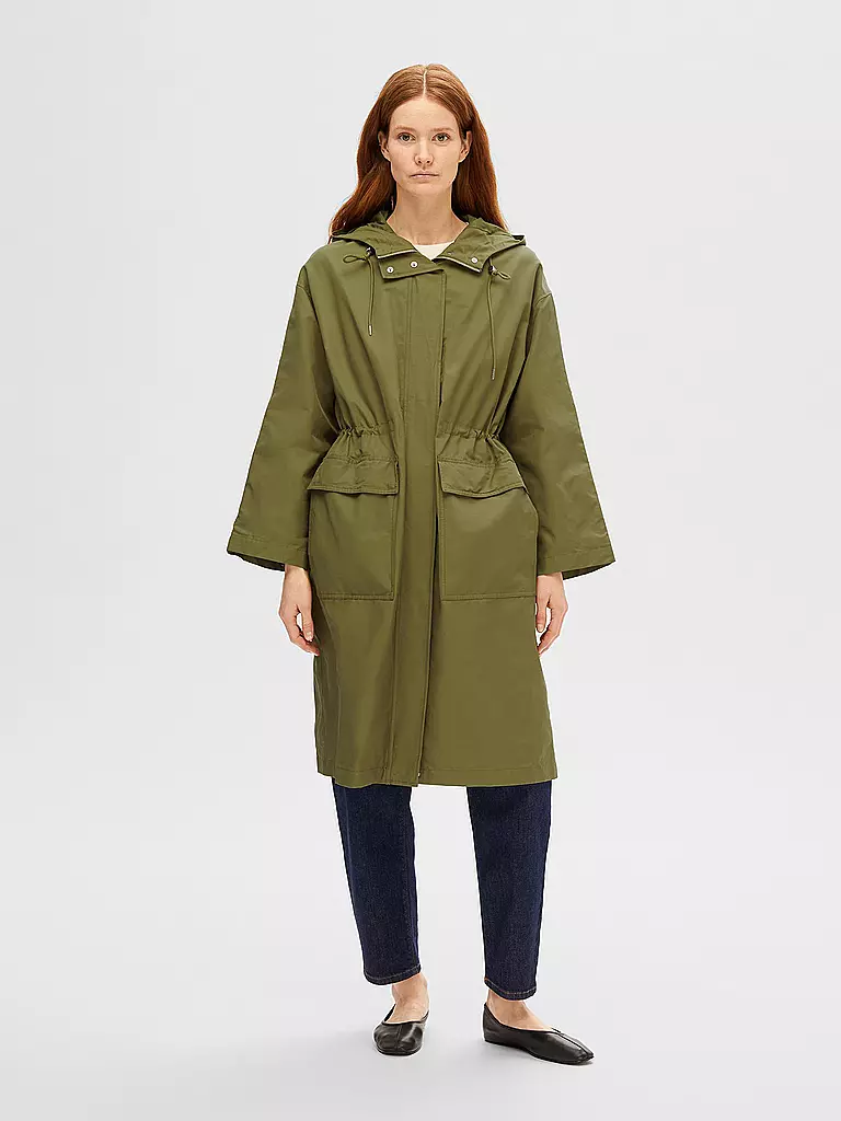 SELECTED FEMME Parka SLFPHILINE olive