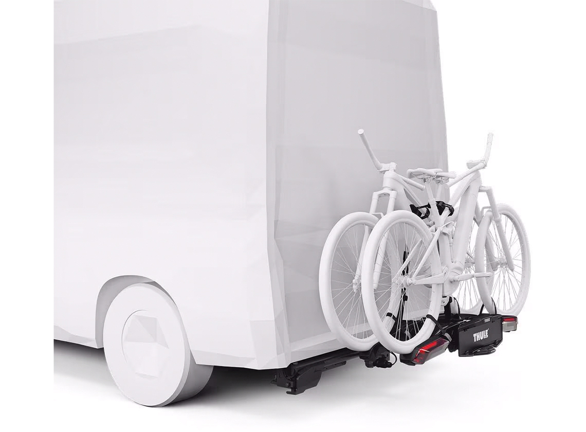 Thule VeloSwing buscamper zwenkbare trekhaak voor gebruik bij fietsendrager