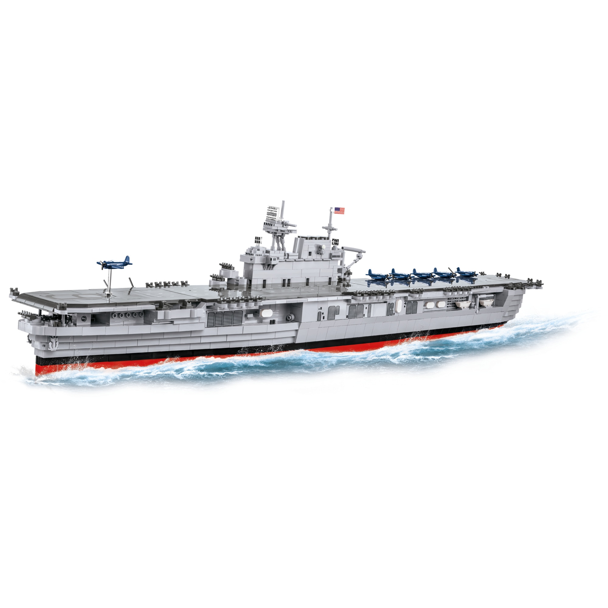 COBI Konstruktionsspielzeug WW2 USS Enterprise (CV-6)