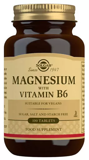 Solgar Magnesium   B6 - 100 tabl