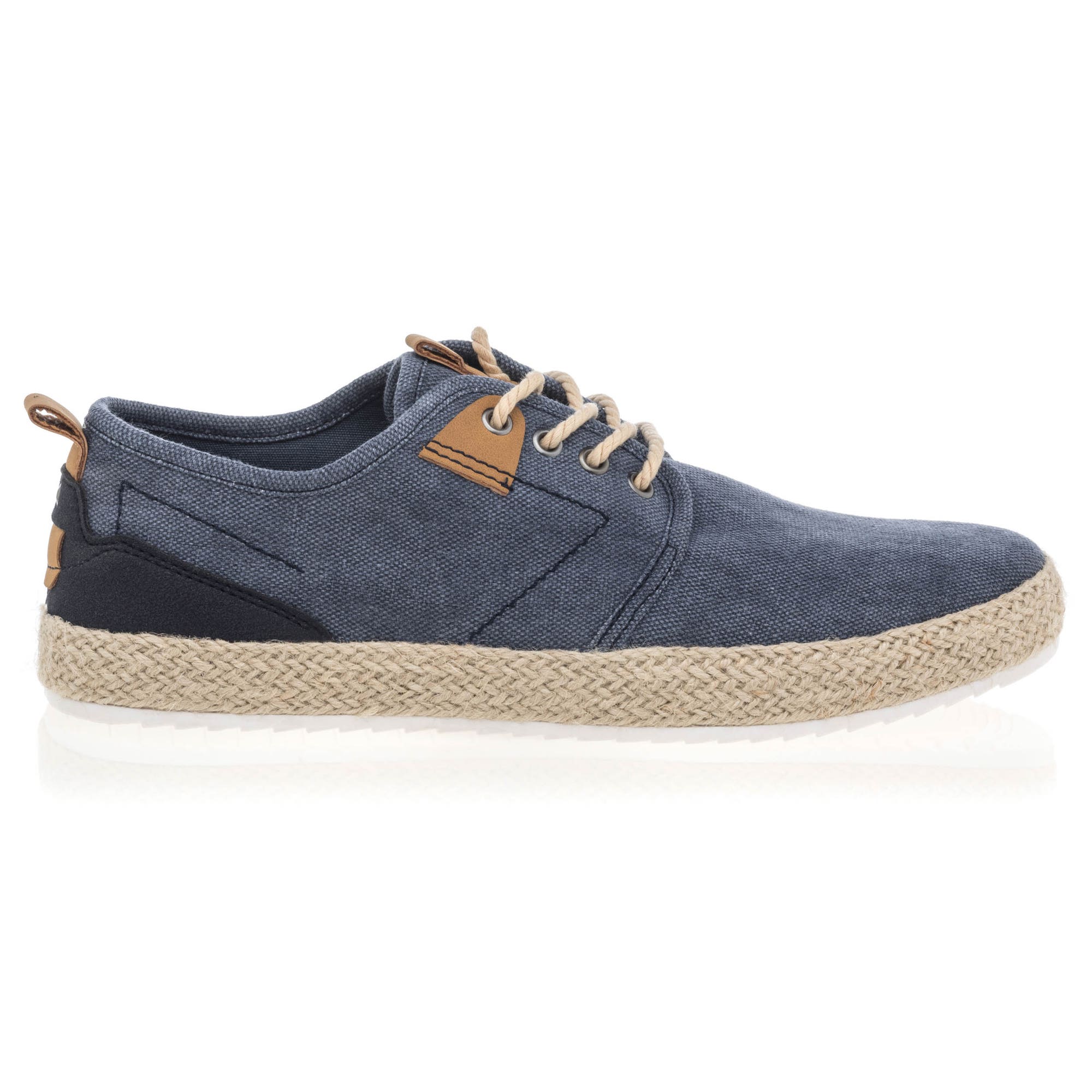 Baskets en toile Homme bleu