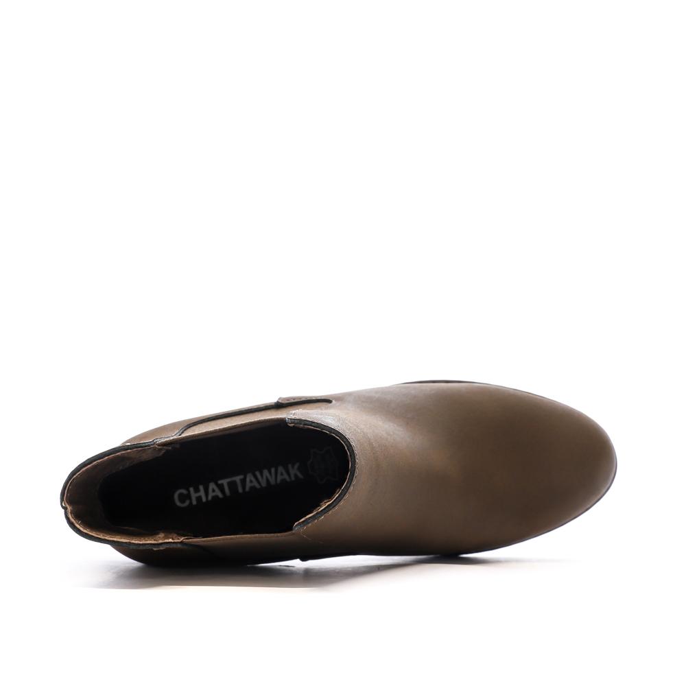 Chattawak Bottines Marron Femme Chattawak TEXAS