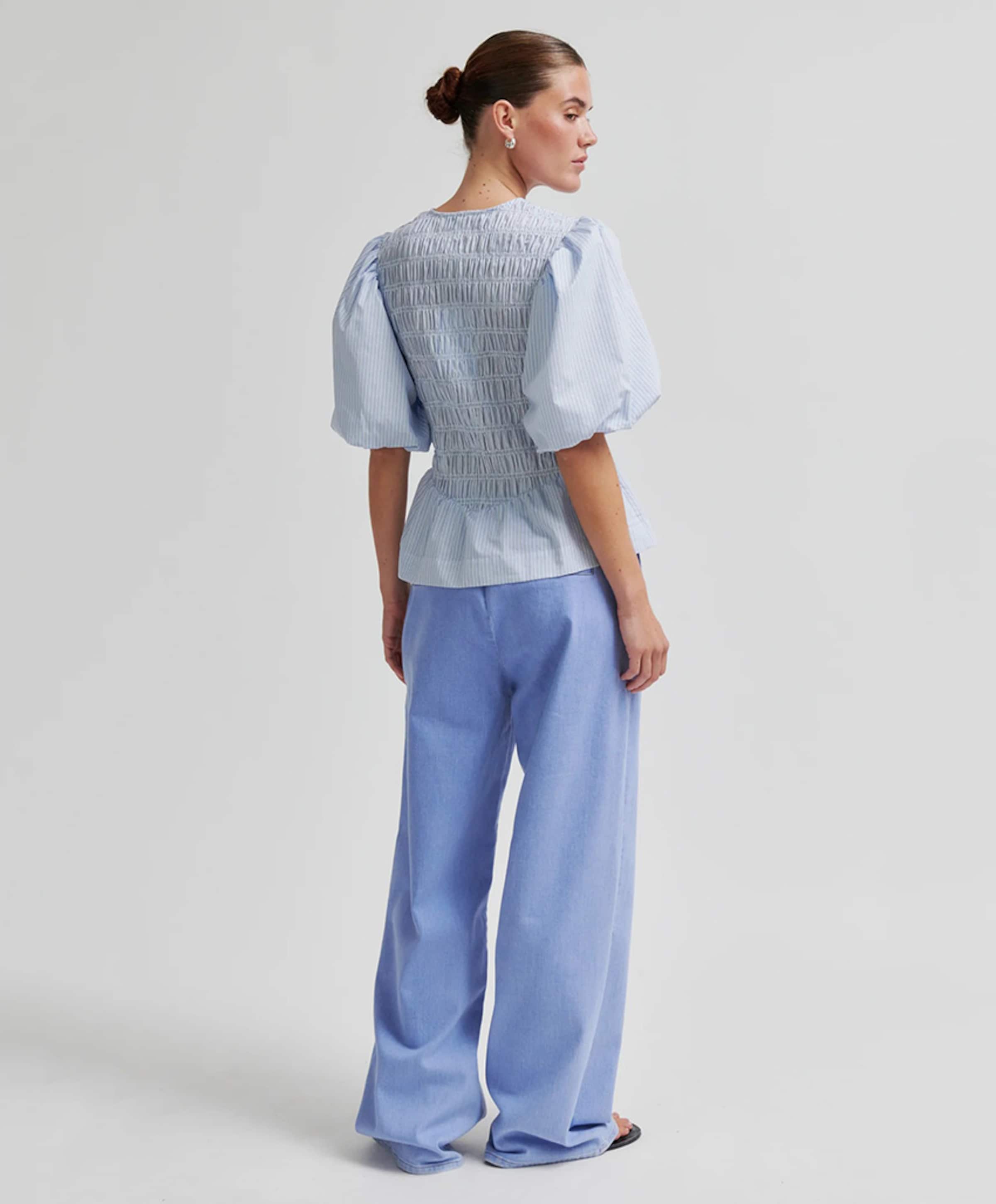 Second Female Dames blouse blauw