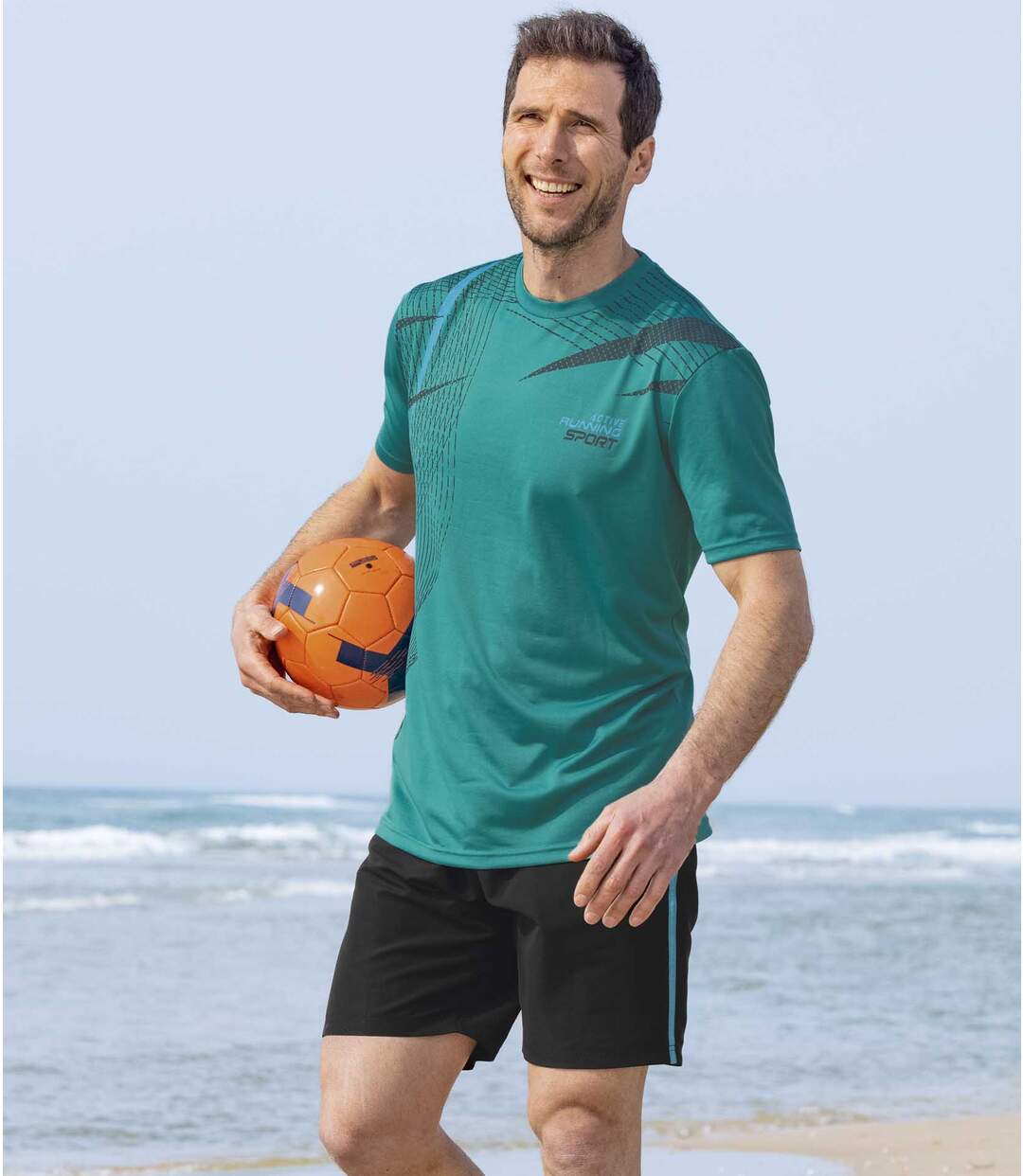 Lot de 2 Shorts Microfibre Sport