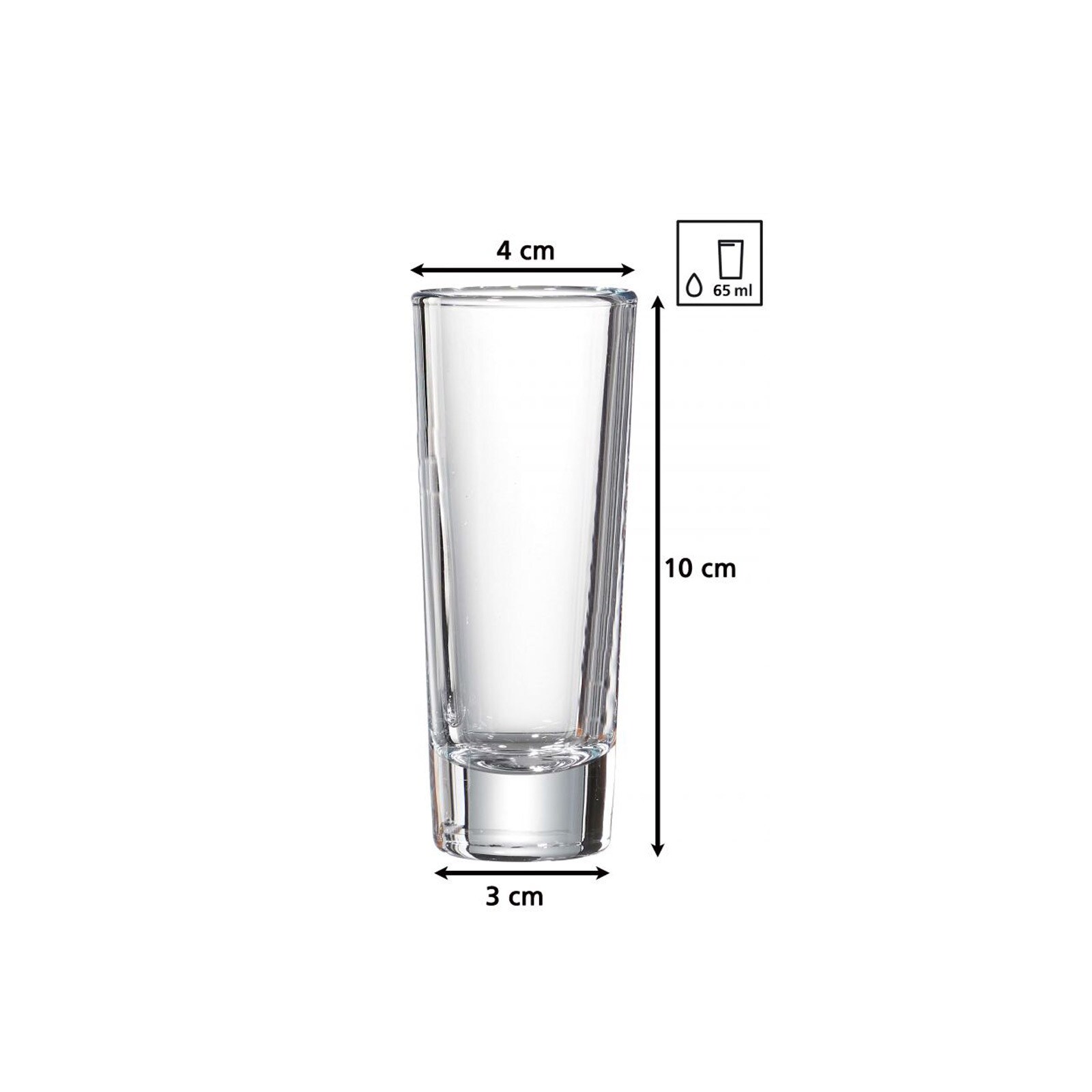 Ritzenhoff & Breker Schnapsgläser Skol 65 ml 36er Set
