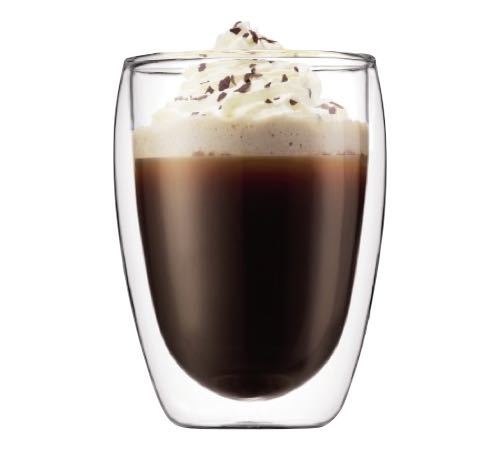 18 verres double paroi Pavina 8cl - 25cl - 35cl - Bodum