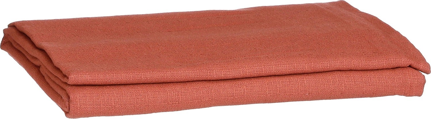 Mica Decorations tafelkleed Villia bruin 250 x 140 cm