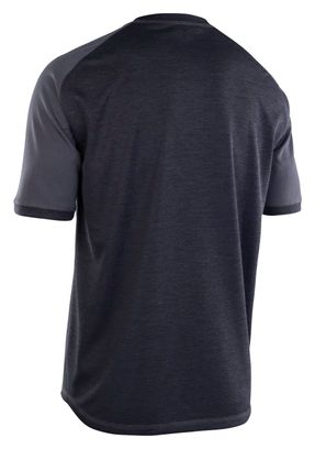 Maillot VTT manches courtes ION Logo Tech Noir Homme