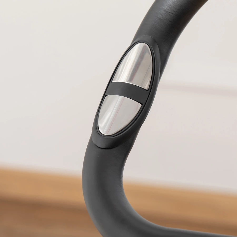 HOMCOM Heimtrainer mit 8 Wiederstandsstufen grau, schwarz