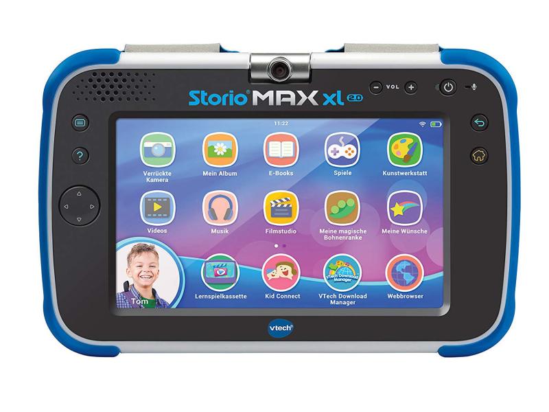 Vtech Kindertablet Storio MAX XL 2.0 Blau -DE- Kindertablet