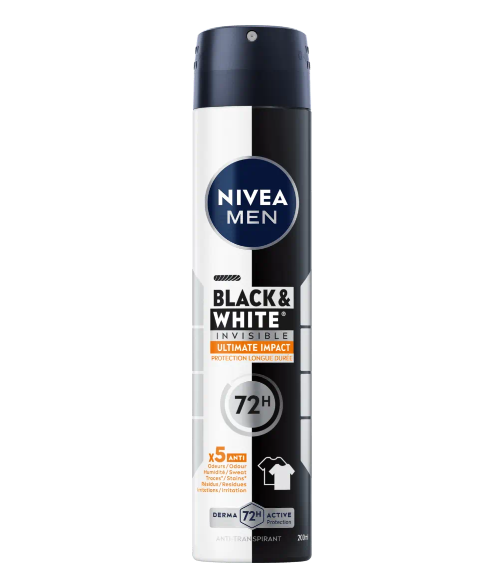 DÉODORANT ANTI-TRANSPIRANT SPRAY BLACK&WHITE ULTIMATE IMPACT
