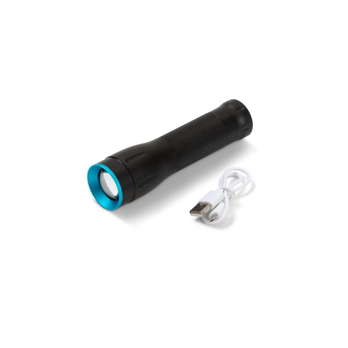 Ficklampa 10W Zoom USB-laddn, 1/12/24
