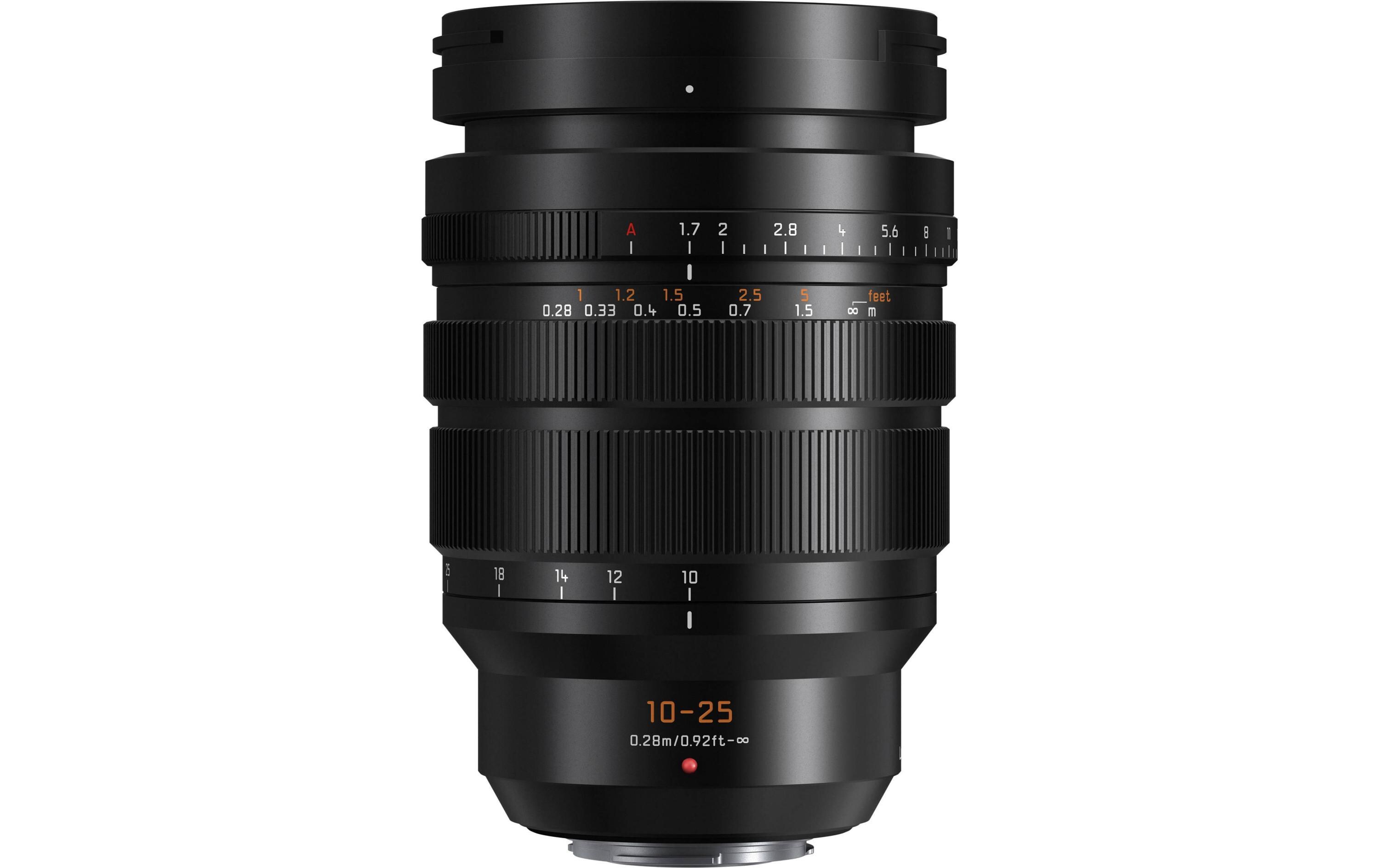 Zoomobjektiv DG 10-25mm F/1.7 MFT<br>Lichtstarkes Weitwinkel-Zoomobjektiv für das MFT-System