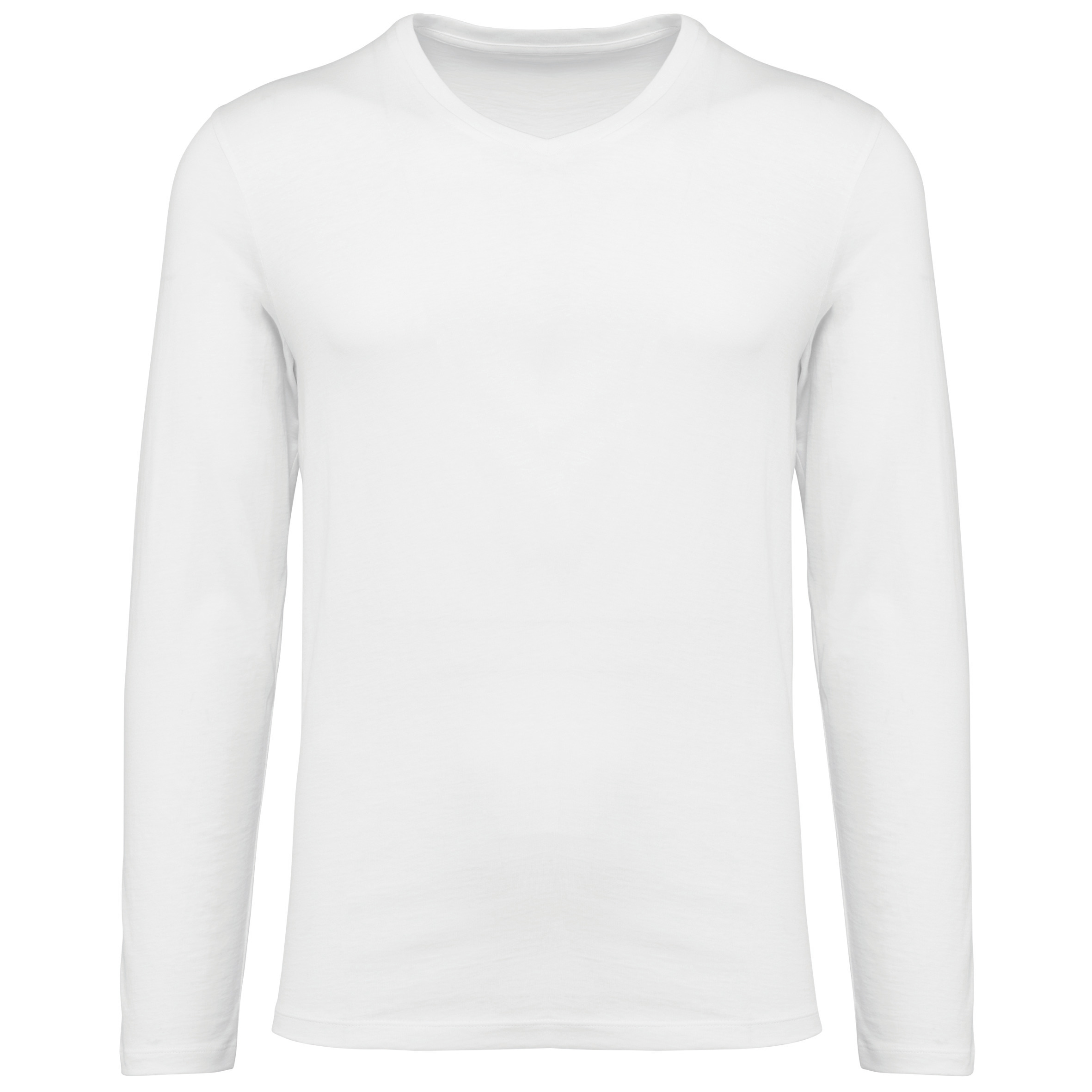 Kariban Premium PK306 - T-shirt Supima® col V manches longues homme