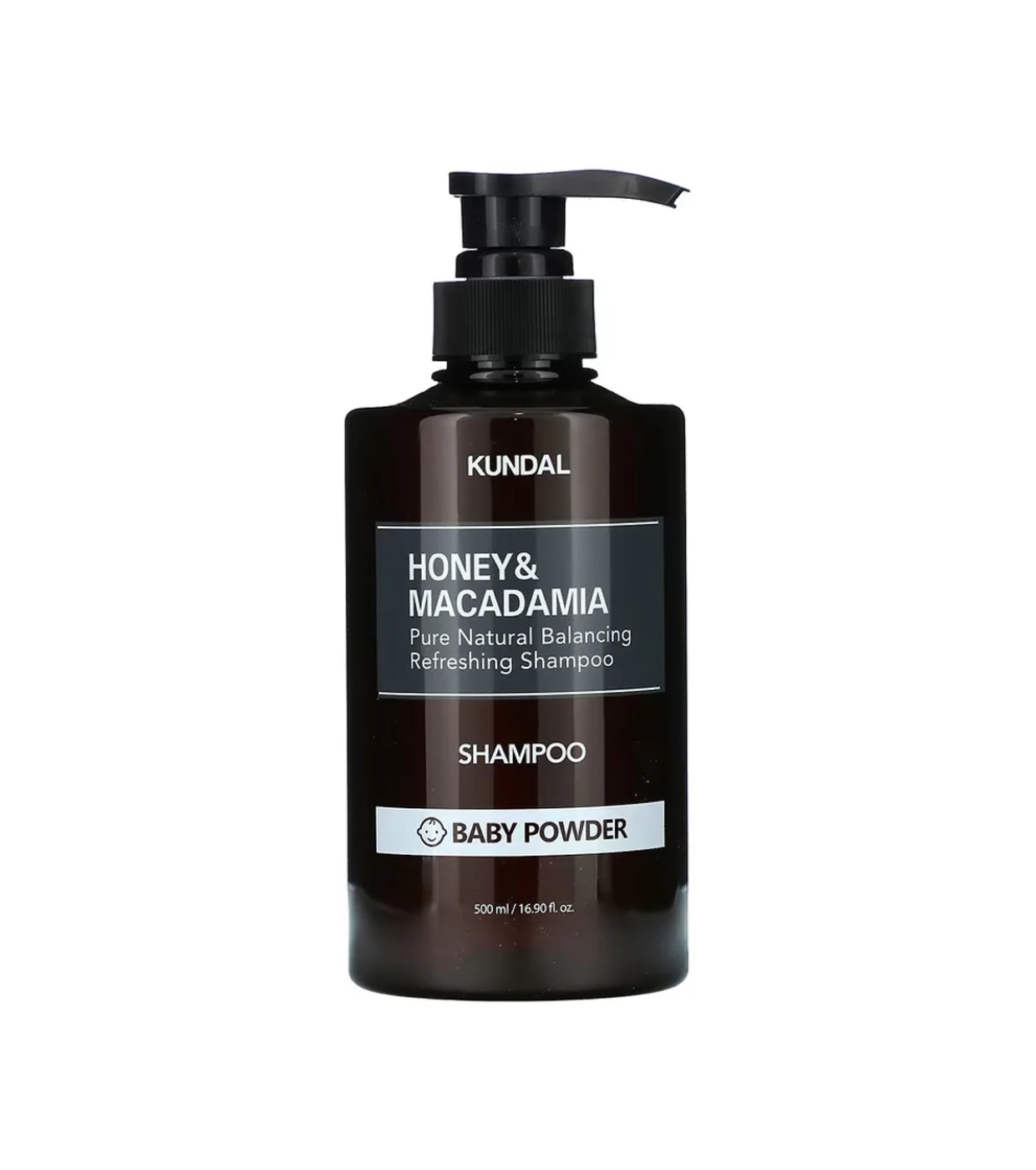 Kundal - Shampoo Refrescante Honey & Macadamia - Baby Powder