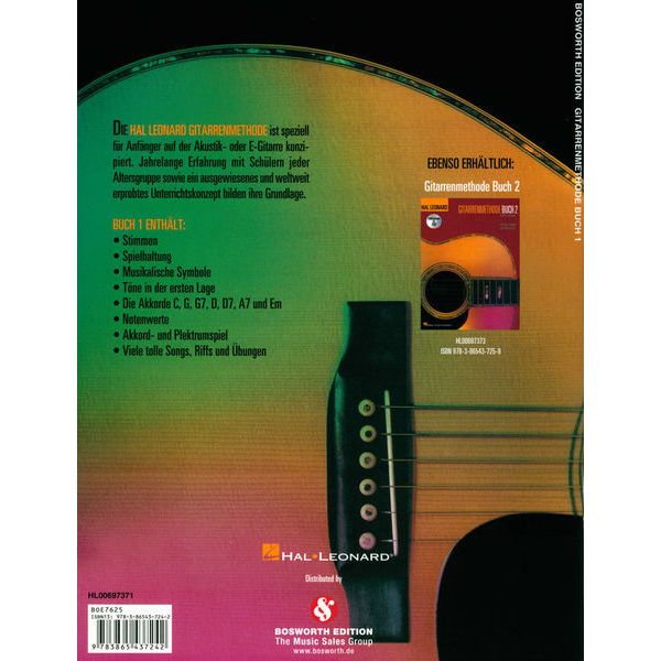 Bosworth Gitarrenmethode + CD Vol.1