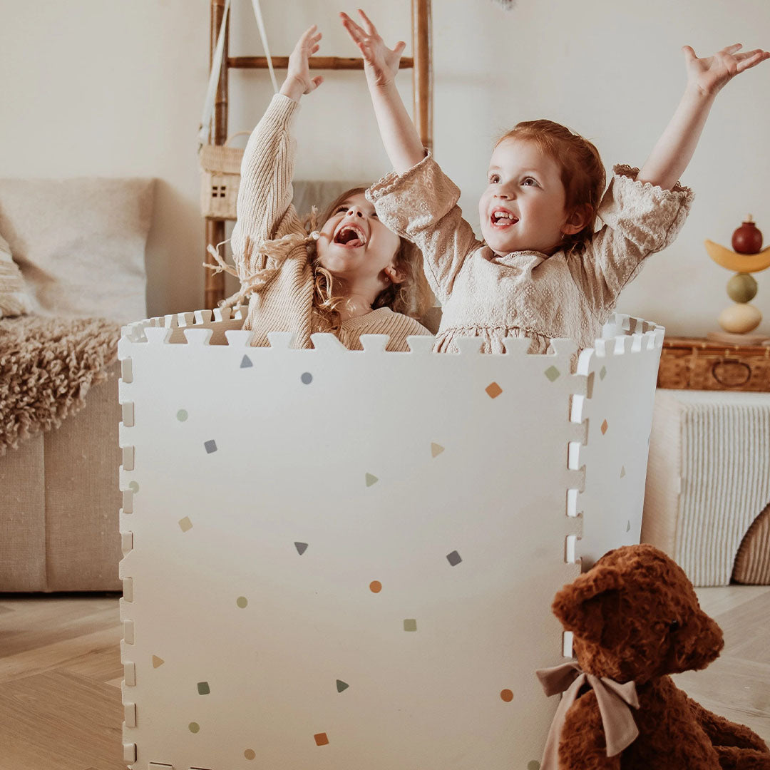 play&go 3-in-1 foam speelmat tiloo - worldmap - 120x180 cm