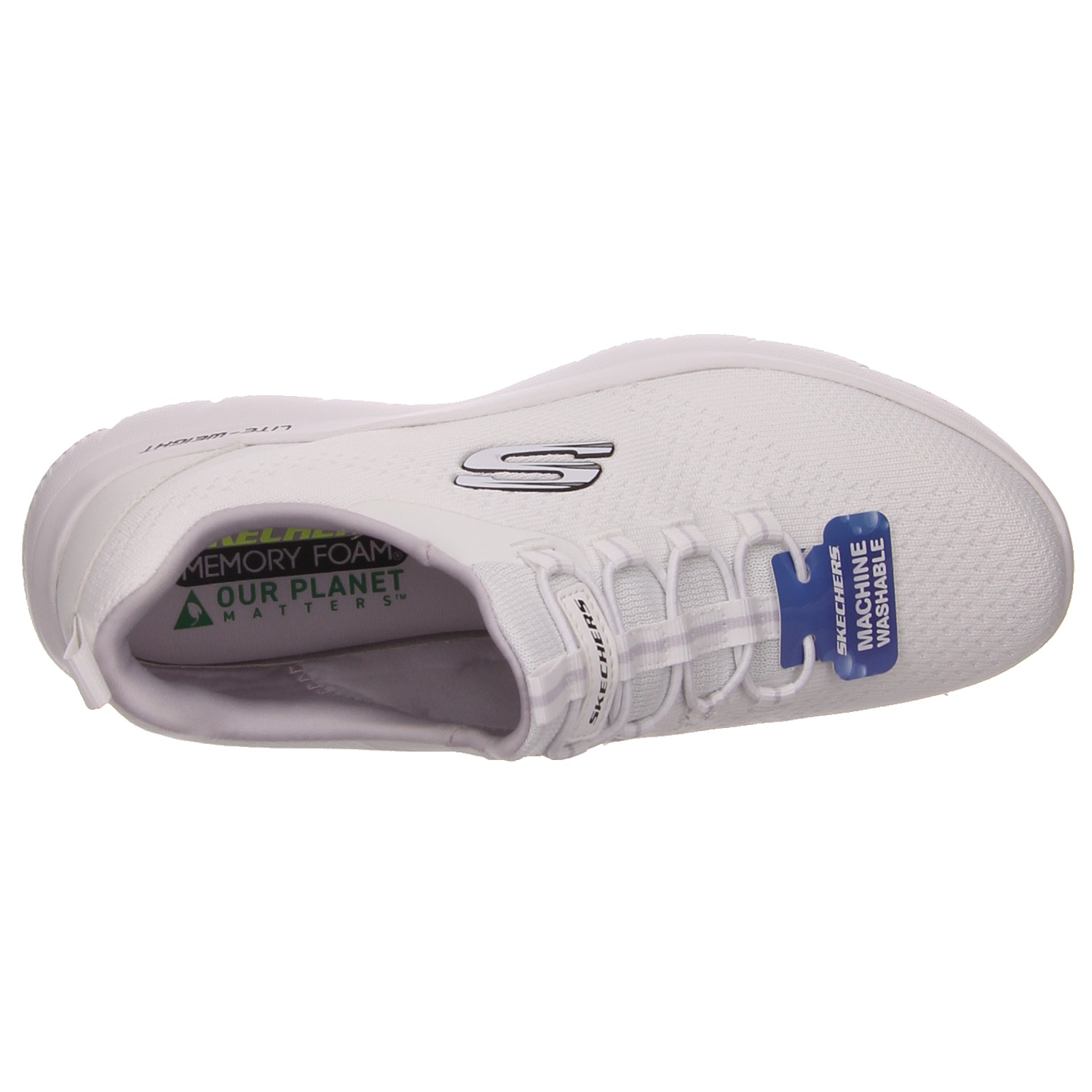 Skechers Sneaker weiß weiss/weiss kombi