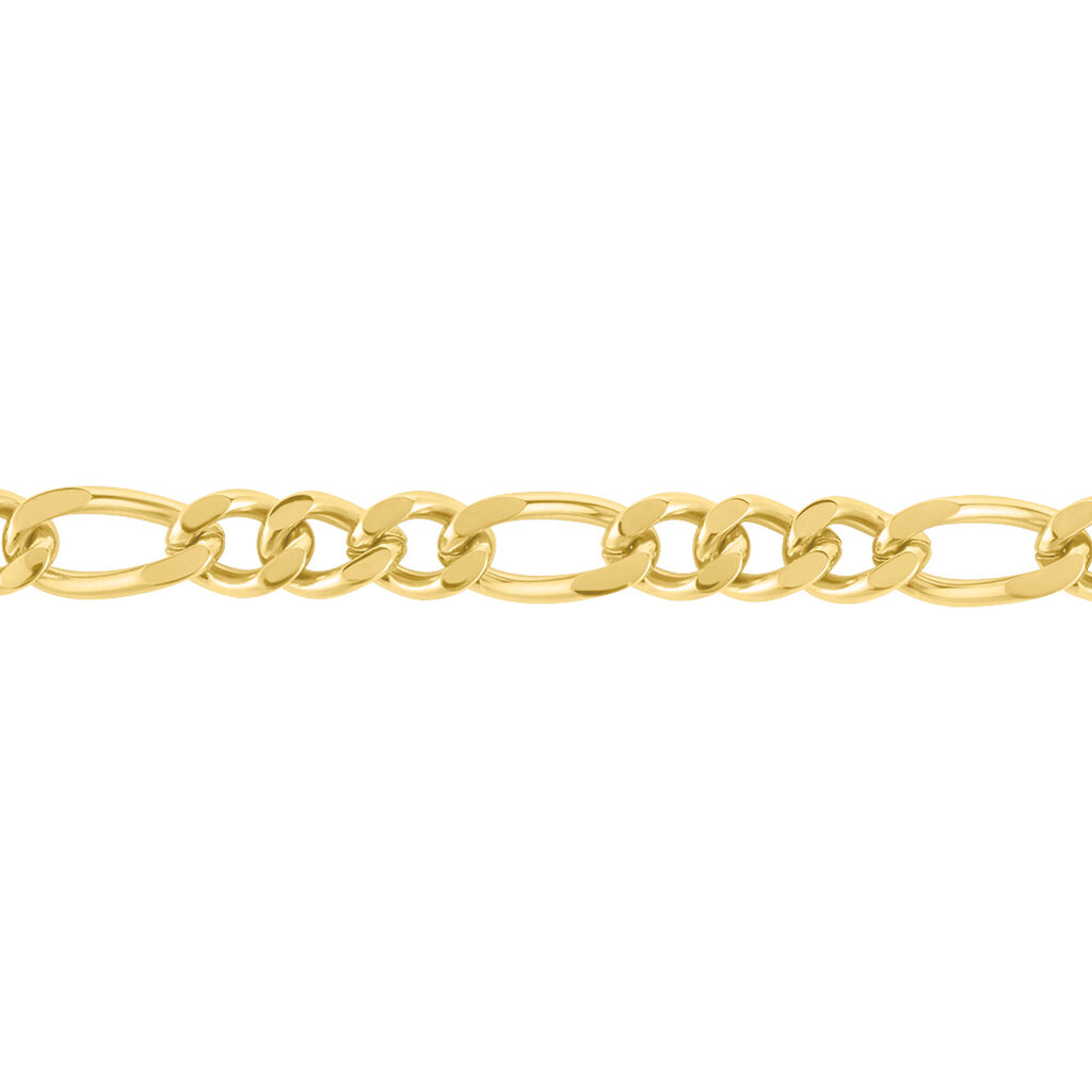 Bracelet Maille Acier Doré Virgil
