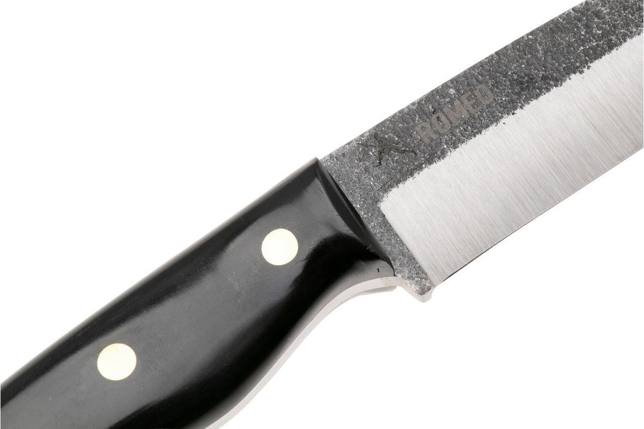 Condor Romeo CTK1060-5.7SS, Natural 420 HC, Black Paper Micarta vaststaand mes, Tony Lennartz design
