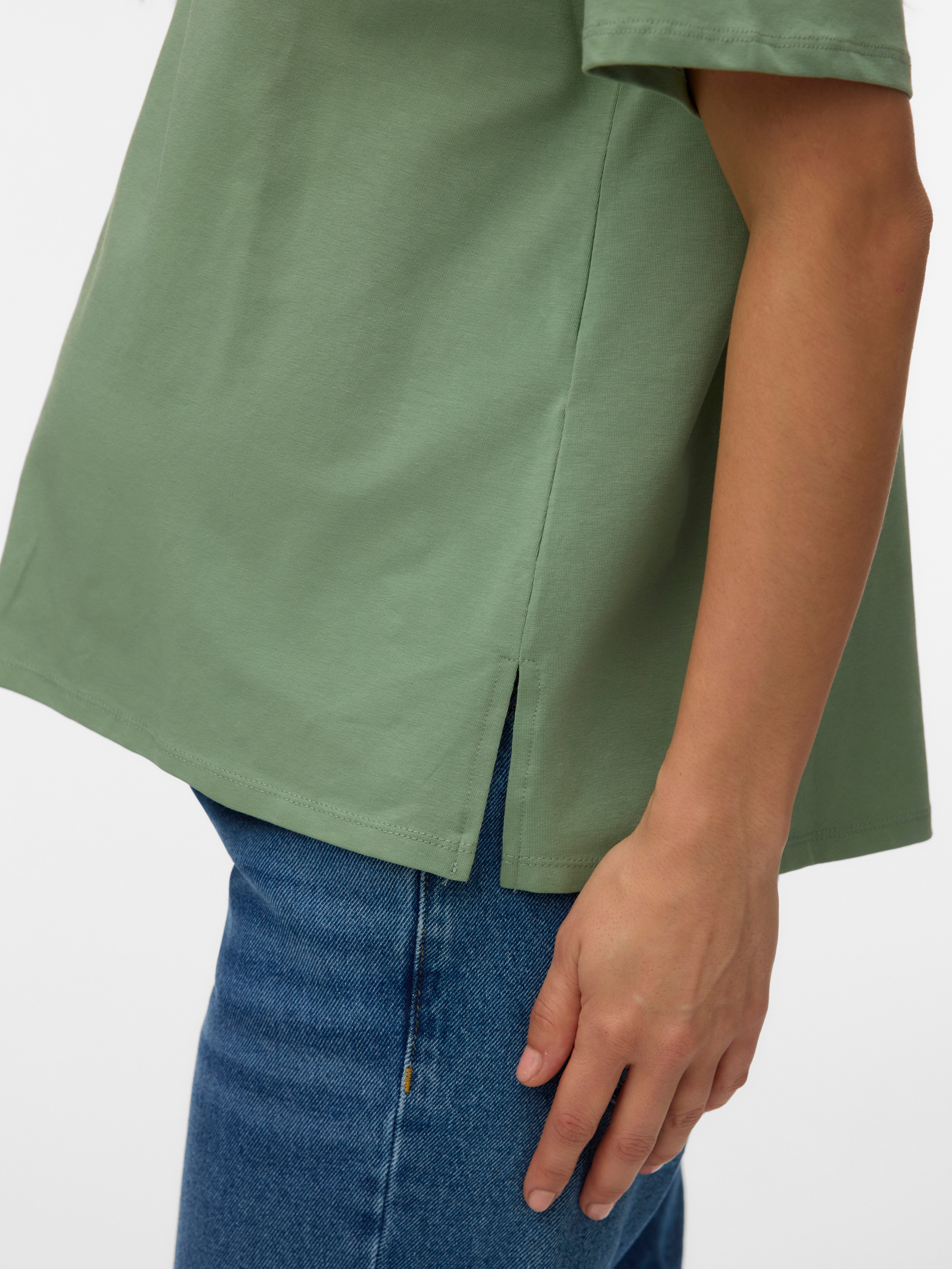 Regular fit O-hals Top