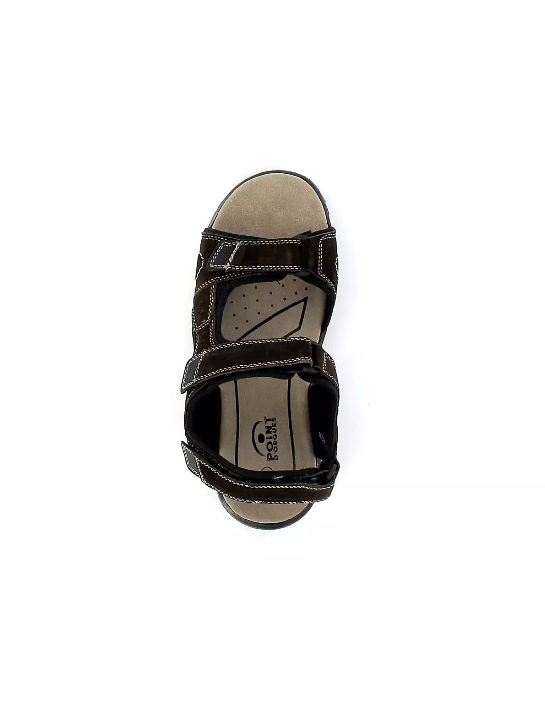 LEEWARD 5873-P - Sandales, mules & nu-pieds Chocolat