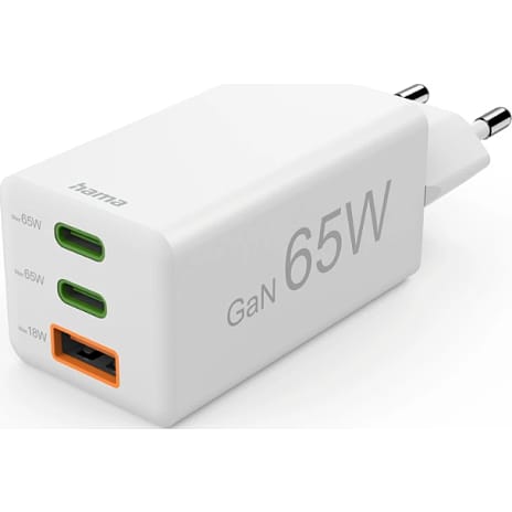 HAMA lader 65 W - hvid