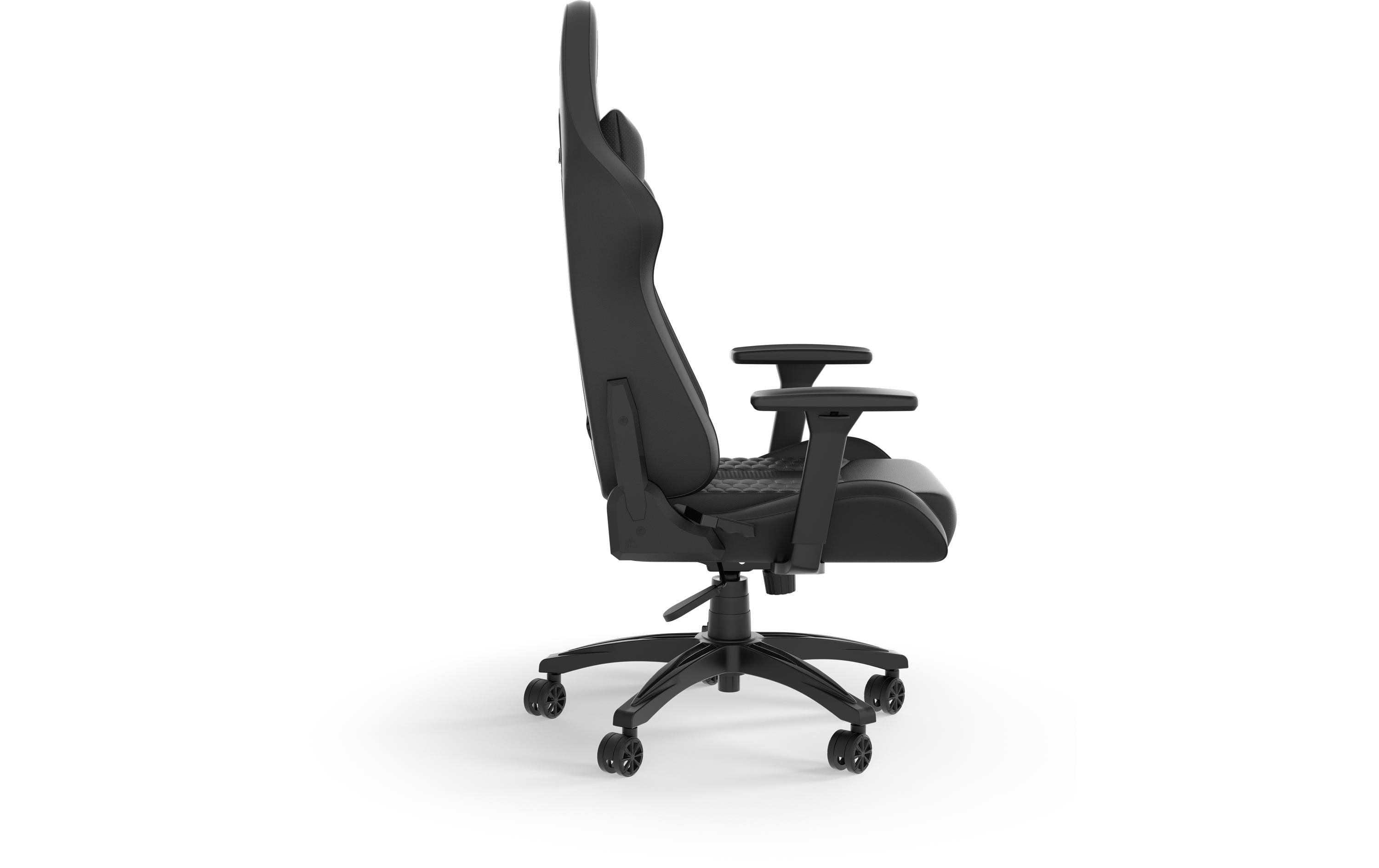 Gaming-Stuhl T100 Relaxed Kunstleder Schwarz<br>Gaming-Computerstuhl mit 120 kg Belastbarkeit
