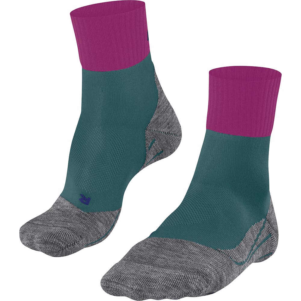 Falke TK2 Explore Cool Short Socken Damen peacock