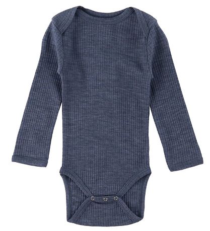 Smallstuff Body l/ä - Wolle - Denim Melange