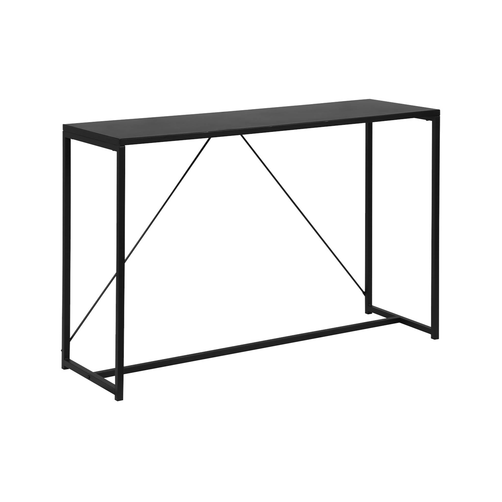sweeek - Sidetable van zwart metaal