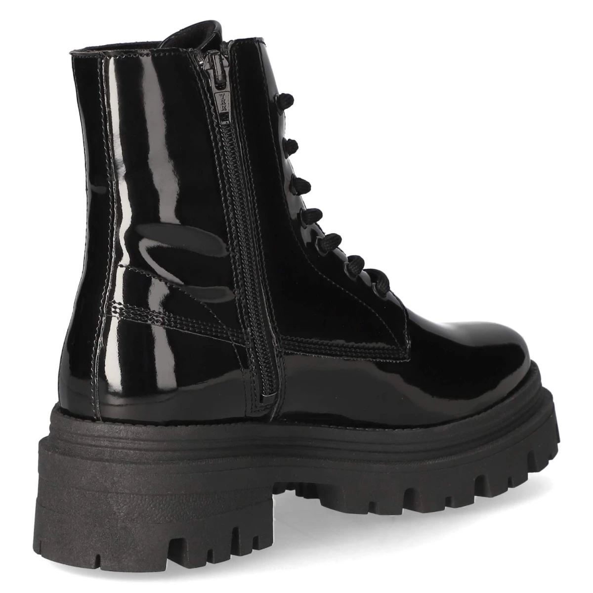 TamarisSchnürstiefeletten - BLACK PATENT