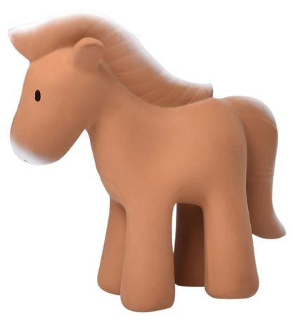 Tikiri Beißring - Naturgummi - Pferd - Braun